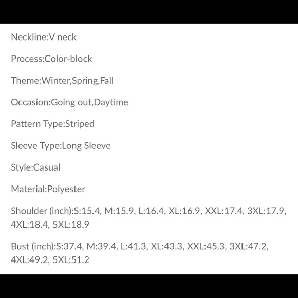 HOST PICK!❤️Winter v-neck striped casual sweater - Picture 2 of 5